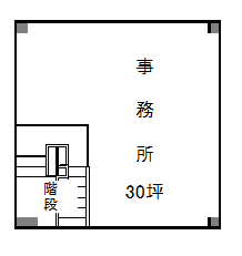 二本木倉庫中2階平面図